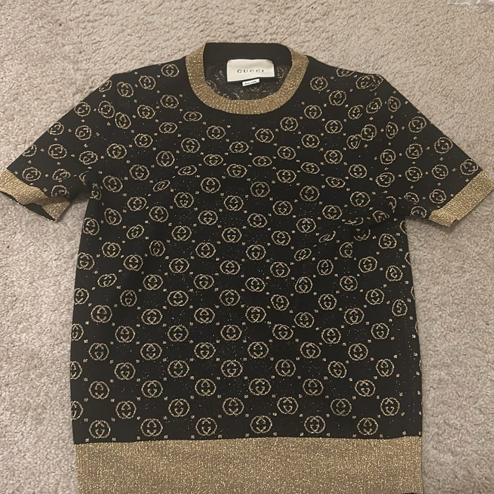 Gucci GG lamé Top Size S - Picture 6 of 11